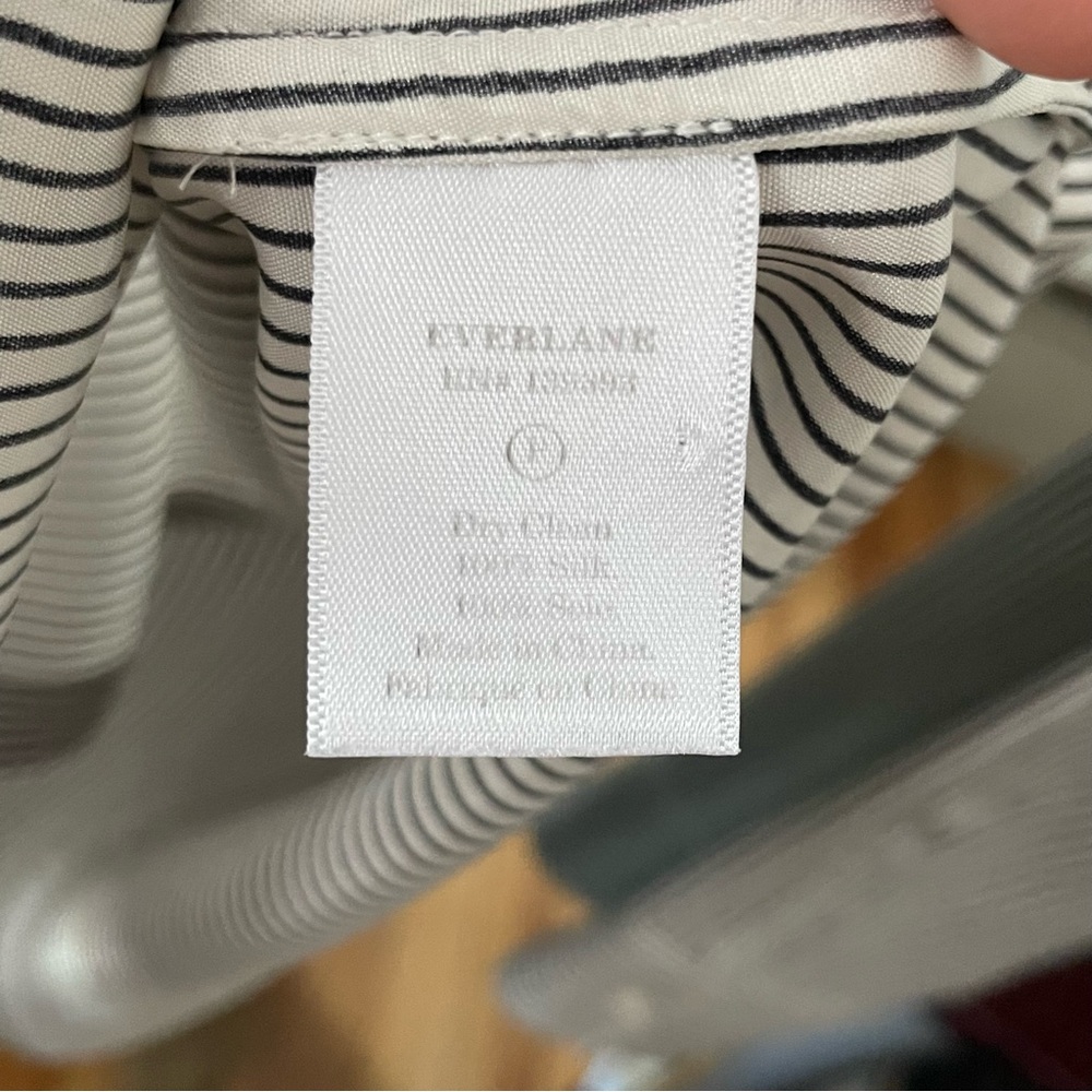 Silk Button Down Striped Everlane - image 5